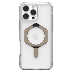 UAG Coque arrière Plyo XTE avec MagSafe et béquille Apple iPhone 16 Pro Max - Clear Titanium