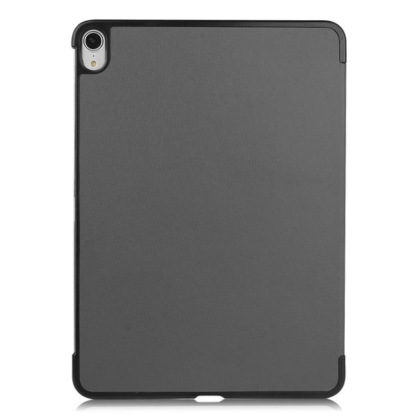 imoshion Coque tablette Trifold Apple iPad Air 11 pouces (2025) M3 / (2024) M2 / Air 5 (2022) / Air 4 (2020) - Gris
