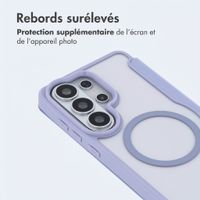 imoshion Bookcase transparente avec MagSafe Samsung Galaxy S26 Ultra - Lilas