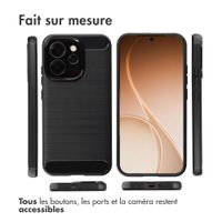 imoshion Coque Brushed Oppo Reno15 Pro (5G) - Noir