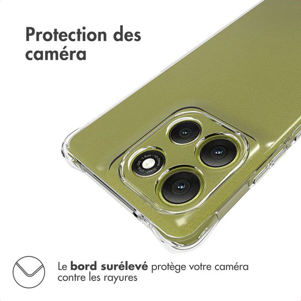 imoshion Shockproof Case Motorola Moto G86 - Transparent