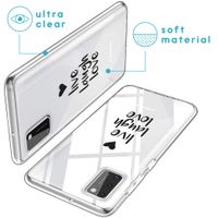 imoshion Coque Design Samsung Galaxy A41 - Live Laugh Love