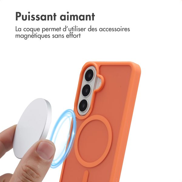 imoshion Coque Color Guard avec MagSafe Samsung Galaxy S26 Plus - Orange