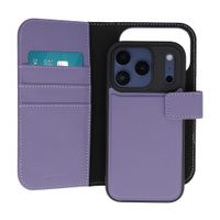 imoshion Étui portefeuille luxe 2-en-1 amovible Apple iPhone 17 Pro - Violet