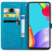 imoshion Etui de télephone Mandala Samsung Galaxy A52(s) (5G/4G) - Turquoise