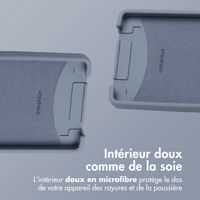 imoshion Coque arrière Color avec cordon amovible et MagSafe Samsung Galaxy S25 Ultra - Ash Blue