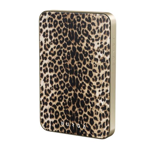 Burga Powerbank magnétique 5 000 mAh - MagSafe et Qi2 - Joueur / Or