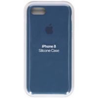 Apple Coque en silicone iPhone SE (2022 / 2020) / 8 / 7 - Blue Cobalt