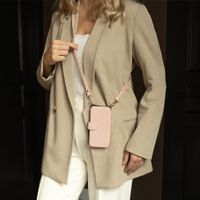 Selencia Étui Riva avec MagSafe et cordon de téléphone Samsung Galaxy S25 Ultra - Old Pink