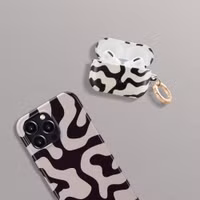 Selencia Coque Vivid Apple AirPods Pro - Art Wave Black