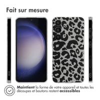 imoshion Coque Design Samsung Galaxy S24 - Leopard Transparent