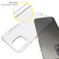 Accezz Coque Clear iPhone 13 Pro Max - Transparent