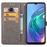 imoshion Etui de télephone Mandala Motorola Moto G30 / G20 / G10 (Power) - Gris