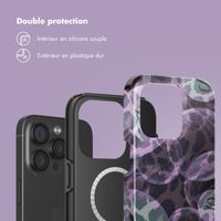 Selencia Coque arrière Vivid avec MagSafe Apple iPhone 15 Pro - Leo Bubble Green