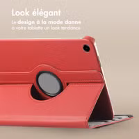 imoshion Coque tablette rotatif à 360° Samsung Galaxy Tab A11 Plus - Rouge