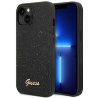 Guess Coque Glitter Flakes Apple iPhone 14 - Noir
