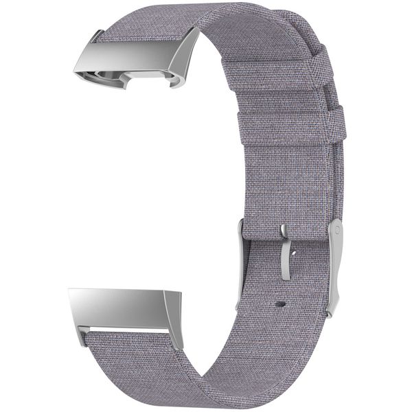 imoshion Bracelet en nylon Fitbit Charge 3 / 4 - Gris