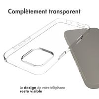 Accezz Coque Clear iPhone 16 Pro Max - Transparent