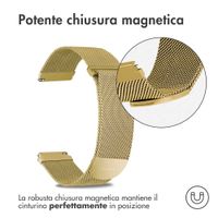 imoshion Bracelet magnétique milanais Samsung Galaxy Watch 7 40/44 mm - Doré