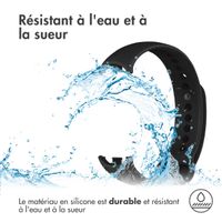 imoshion Bracelet sport en silicone Xiaomi Smart Band 8 / 9 - Noir
