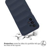 imoshion Coque arrière EasyGrip Samsung Galaxy A23 (5G) - Bleu foncé