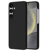 Accezz Coque Kevlar MagSafe Samsung Galaxy S24 Plus - Noir