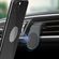 Accezz Support de téléphone pour voiture iPhone 14 Pro - Universel - Grille de ventilation - Magnétique - Noir