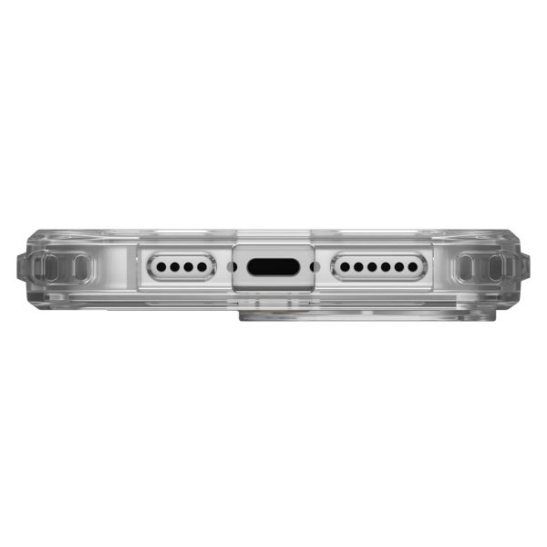 UAG Coque arrière Plyo XTE avec MagSafe et béquille Apple iPhone 16 Pro Max - Clear Titanium