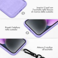 imoshion ﻿Cordon de téléphone universel taille unique - 10 mm d'épaisseur - Lilac