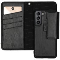 Selencia Etui portefeuille serpent amovible 2-en-1 Llyr Samsung Galaxy S21 Plus - Noir