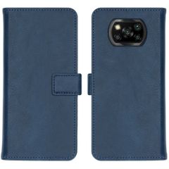 imoshion Étui de télephone portefeuille Xiaomi Poco X3 (Pro) - Bleu foncé