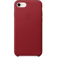 Apple Coque Leather Apple iPhone SE (2022 / 2020) / 8 / 7 - Red
