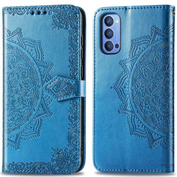 imoshion Etui de téléphone portefeuille Mandala Oppo Reno4 5G