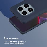 imoshion Coque Couleur Xiaomi Poco X7 - Bleu foncé