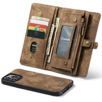 CaseMe Etui de téléphone de luxe en cuir deux iPhone 13 Pro