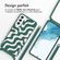 imoshion Coque design en silicone avec cordon Samsung Galaxy S22 Plus - Petrol Green Groovy