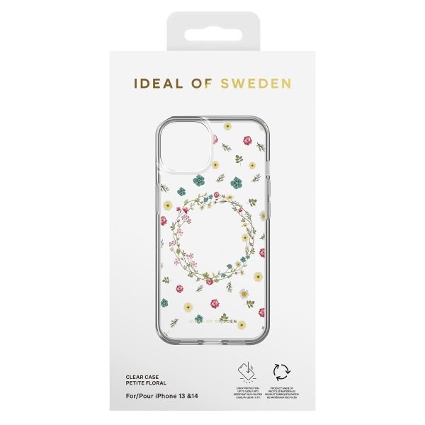 iDeal of Sweden Coque arrière Mirror Apple iPhone 14 / 13 - Petite Floral