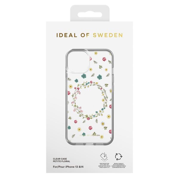 iDeal of Sweden Coque Clear iPhone 13 / 14 - Petite Floral