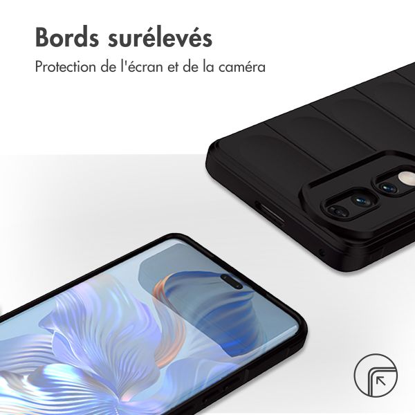 imoshion Coque arrière EasyGrip Honor 90 Pro - Noir