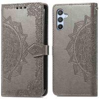 imoshion Etui de télephone Mandala Samsung Galaxy A34 (5G) - Gris