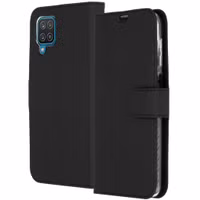 Étui de télephone Wallet Samsung Galaxy A12 - Noir