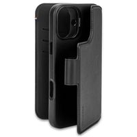 Decoded Portefeuille détachable 2 en 1 en cuir MagSafe Apple iPhone 16 Plus - Noir