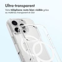 Accezz Coque arrière Xtreme Impact avec MagSafe Apple iPhone 16 Pro - Transparent