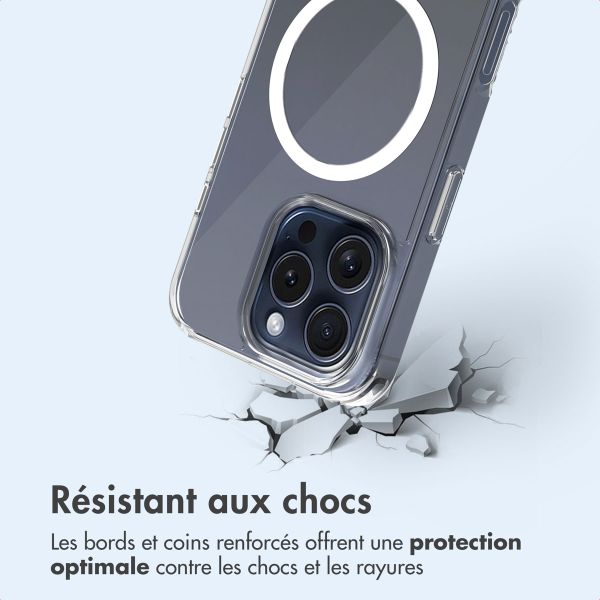 imoshion Coque arrière de protection avec MagSafe iPhone 16 Pro - Transparent